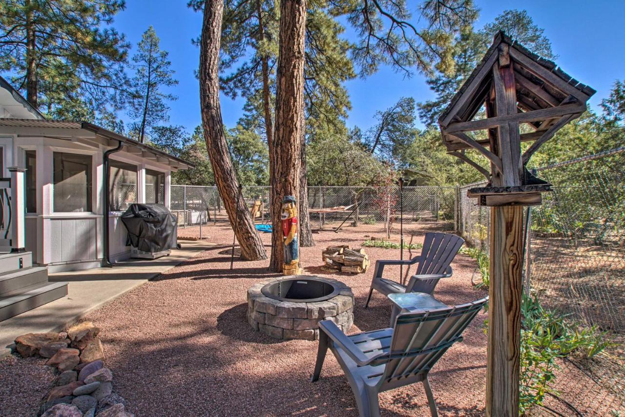 Peaceful Payson Home With Yard And Fire Pit! エクステリア 写真
