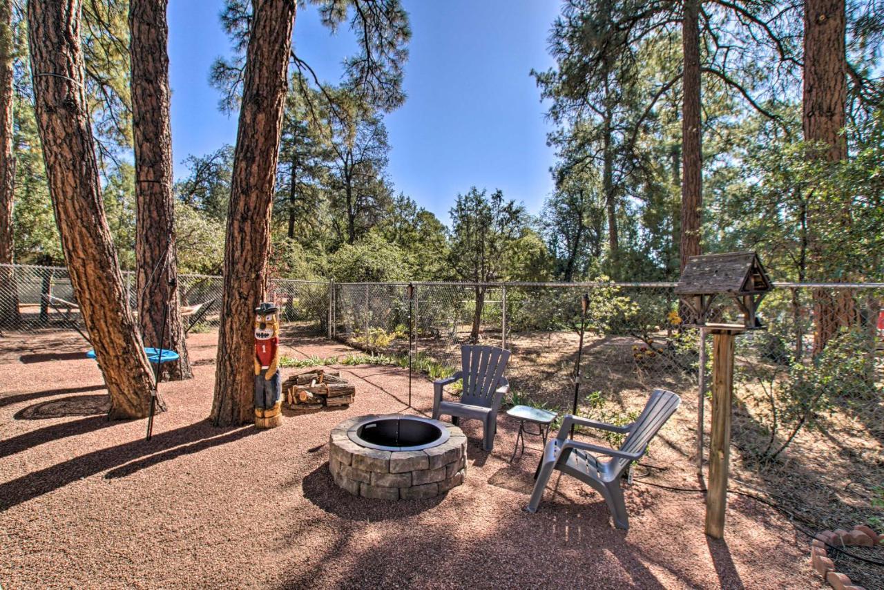 Peaceful Payson Home With Yard And Fire Pit! エクステリア 写真